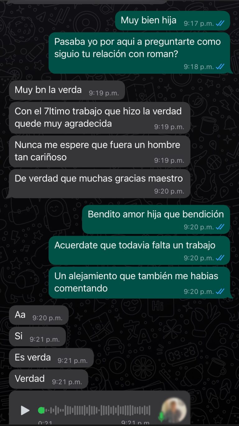 Amarre de amor efectivo