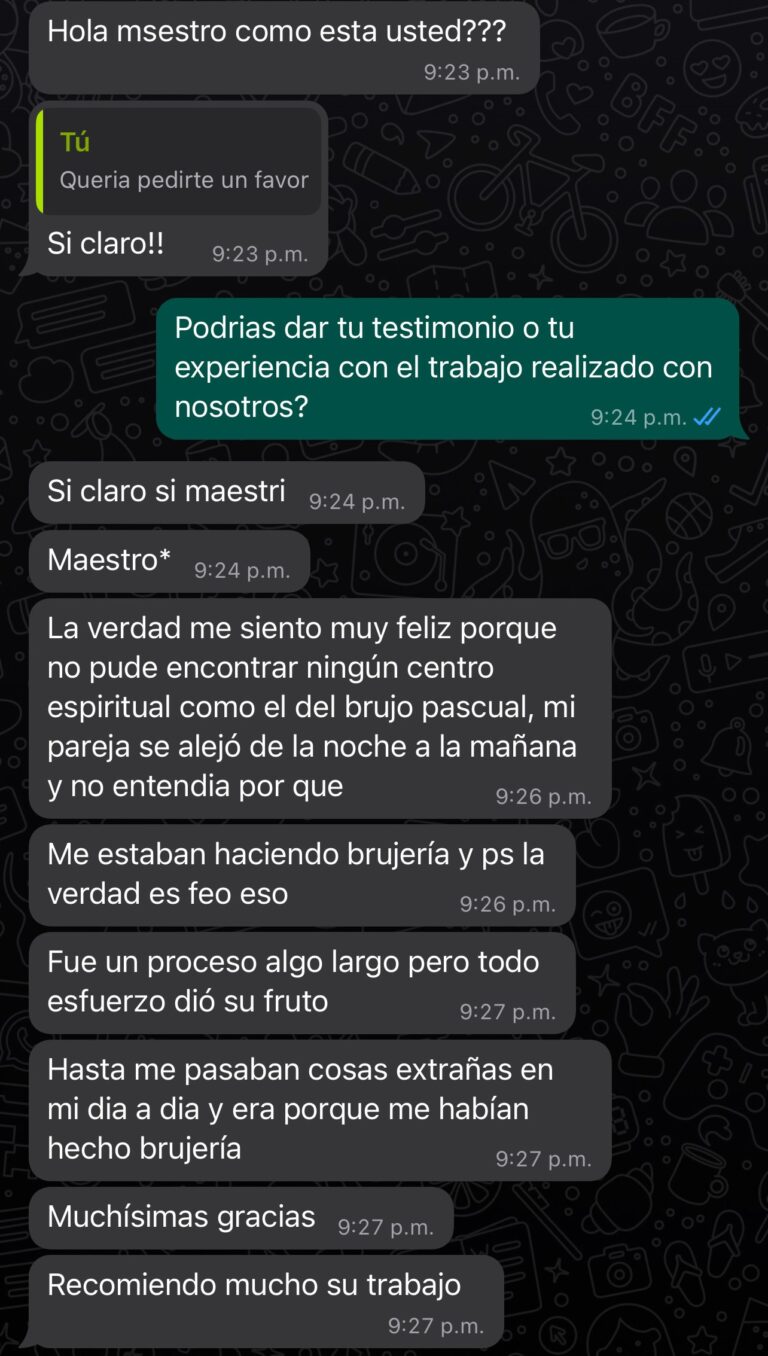 Regresos de pareja